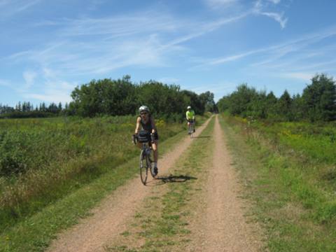 bike Confederation Trail, Prince Edward Island, Canada biking