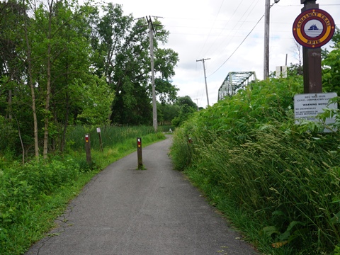 bike New York, Erie Canalway Trail, West section, biking, BikeTripper.net