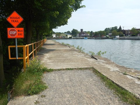 bike New York, Erie Canalway Trail, West section, biking, BikeTripper.net