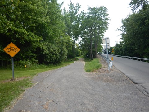 bike New York, Erie Canalway Trail, West section, biking, BikeTripper.net
