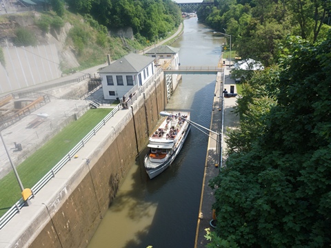 bike New York, Erie Canalway Trail, West section, biking, BikeTripper.net