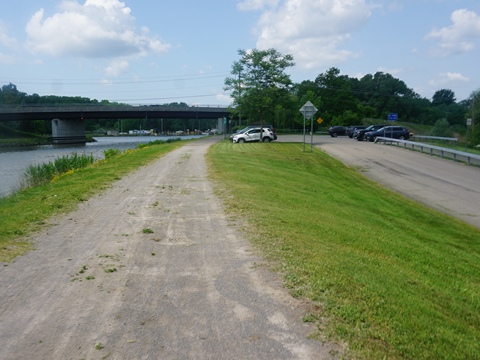 bike New York, Erie Canalway Trail, West section, biking, BikeTripper.net