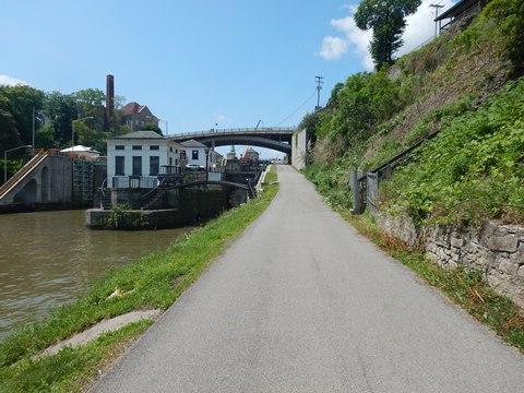 bike New York, Erie Canalway Trail, West section, biking, BikeTripper.net