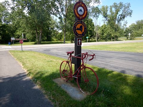 bike New York, Erie Canalway Trail, West section, biking, BikeTripper.net