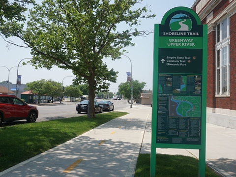 bike New York, Erie Canalway Trail, West section, biking, BikeTripper.net