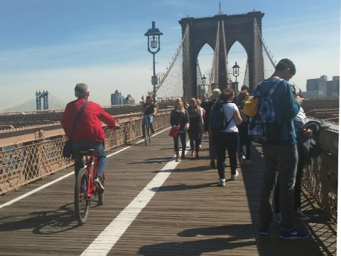 bike New York City, Manhattan, biking, BikeTripper.net