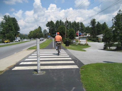 bike North Carolina, Brevard Bike Path, biking, BikeTripper.net
