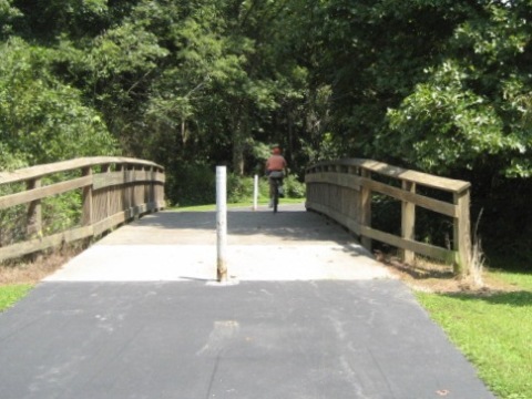 Biking, Brevard Bike Path, North Carolina, BikeTripper.net