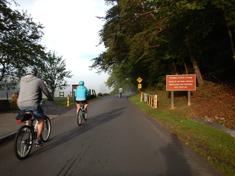 biking, Great Smoky Mountains, Cades Cove