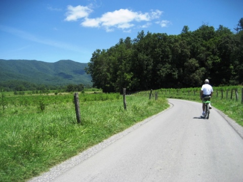 biking, Great Smoky Mountains, Cades Cove