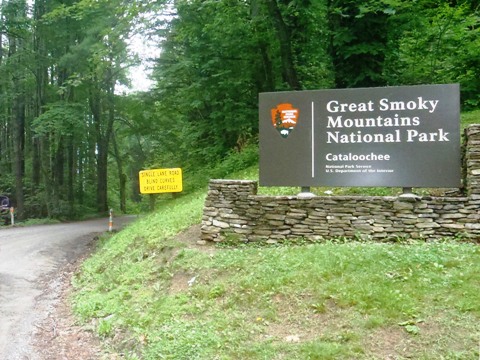 biking, Great Smoky Mountains, Cataloochee Valley