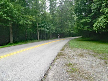 biking, Great Smoky Mountains, Cataloochee Valley