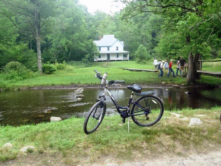 biking, Great Smoky Mountains, Cataloochee Valley