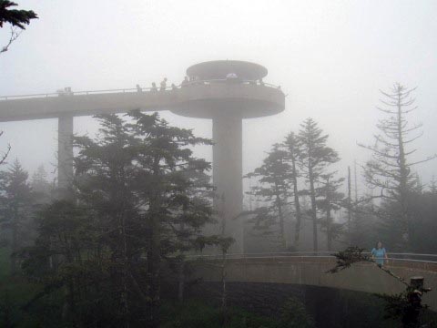 hiking, Great Smoky Mountains, Clingmans Dome