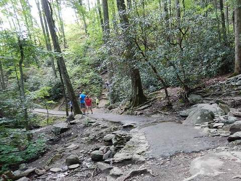 hiking, Great Smoky Mountains, Laurel Falls