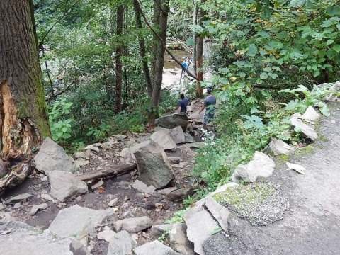 hiking, Great Smoky Mountains, Laurel Falls