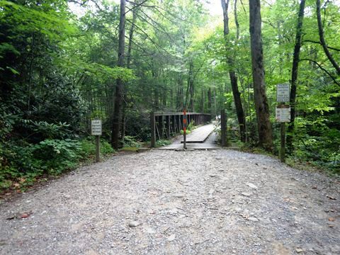 biking, Great Smoky Mountains, Tremont, Middle Prong