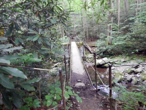 biking, Great Smoky Mountains, Tremont, Middle Prong