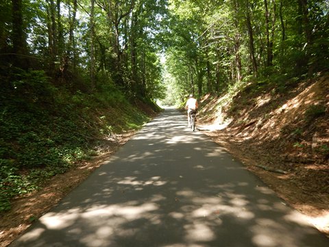 bike Swamp Rabbit Trail, South Carolina biking