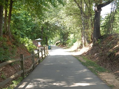 bike Swamp Rabbit Trail, South Carolina biking