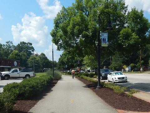 bike Swamp Rabbit Trail, South Carolina biking