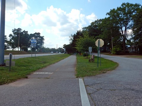 bike Swamp Rabbit Trail, South Carolina biking