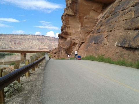 bike Utah, Moab Canyon Pathway, biking, BikeTripper.net