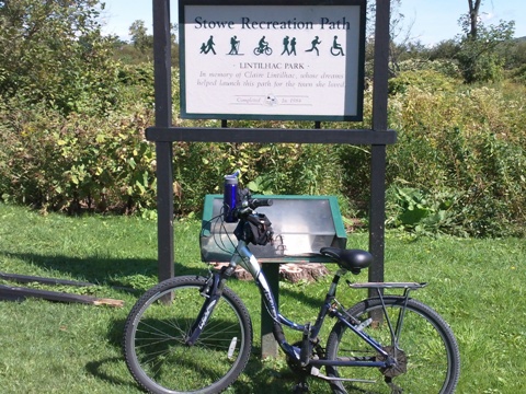 bike Vermont, Stowe Recreation Path, biking, BikeTripper.net