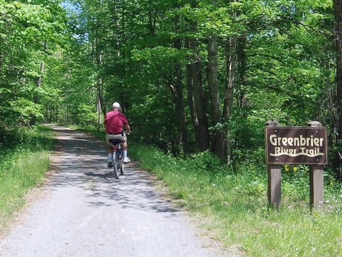 bike West Virginia, Greenbrier River Trail, biking, BikeTripper.net