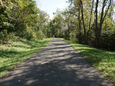 Caperton Trail, Morgantown, WV, West Virginia biking. BikeTripper.net