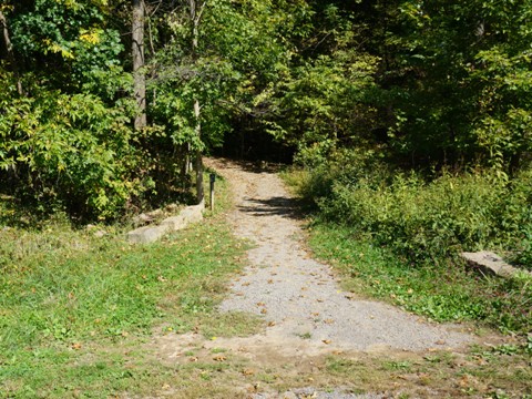 Caperton Trail, Morgantown, WV, West Virginia biking. BikeTripper.net