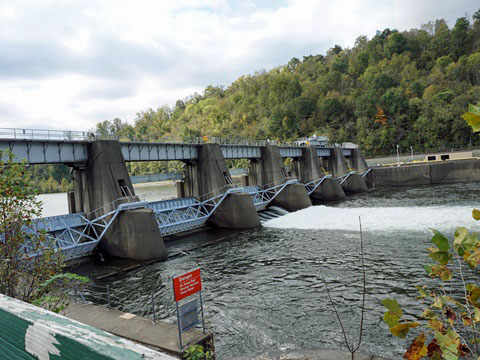 Caperton Trail, Morgantown, WV, West Virginia biking. BikeTripper.net