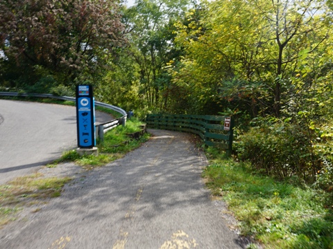 Deckers Creek Trail, Morgantown WV, West Virginia Biking. BikeTripper.net