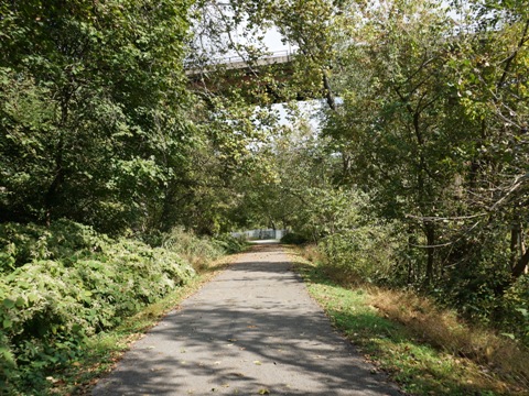 Deckers Creek Trail, Morgantown WV, West Virginia Biking. BikeTripper.net