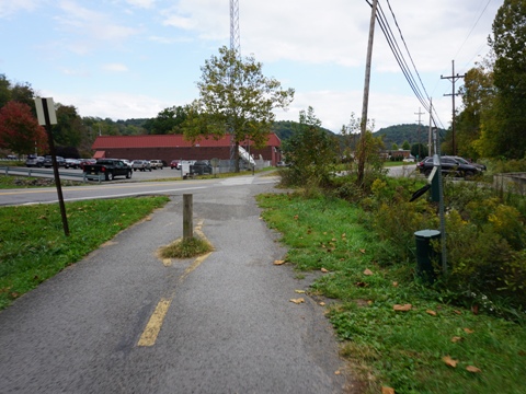 Deckers Creek Trail, Morgantown WV, West Virginia Biking. BikeTripper.net