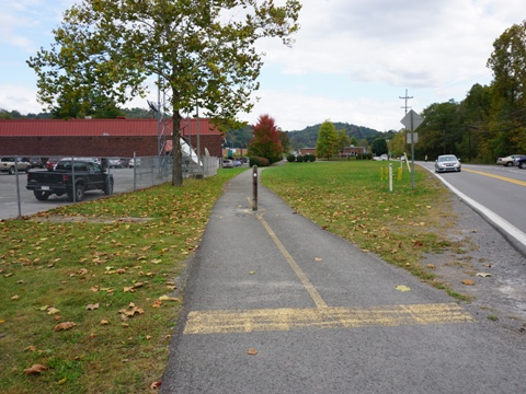 Deckers Creek Trail, Morgantown WV, West Virginia Biking. BikeTripper.net