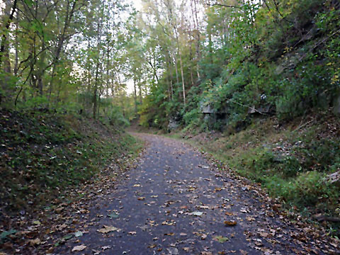 Deckers Creek Trail, Morgantown WV, West Virginia Biking. BikeTripper.net