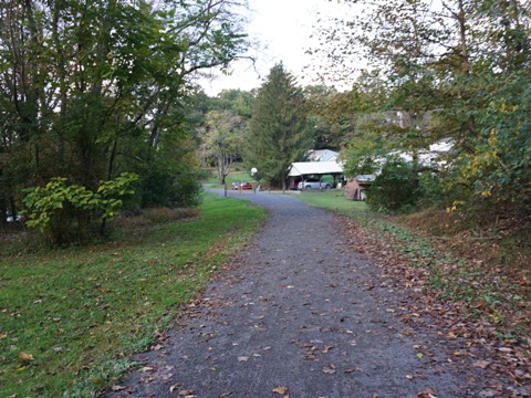 Deckers Creek Trail, Morgantown WV, West Virginia Biking. BikeTripper.net