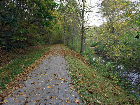 Deckers Creek Trail, Morgantown WV, West Virginia Biking. BikeTripper.net