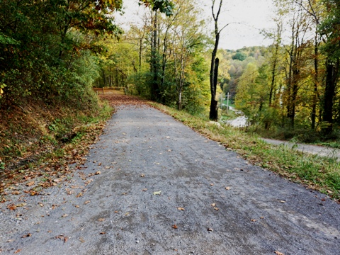 Deckers Creek Trail, Morgantown WV, West Virginia Biking. BikeTripper.net