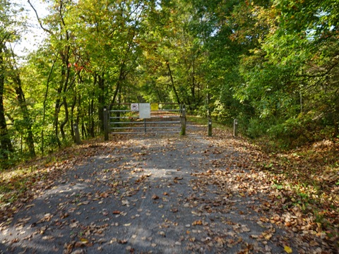 Deckers Creek Trail, Morgantown WV, West Virginia Biking. BikeTripper.net