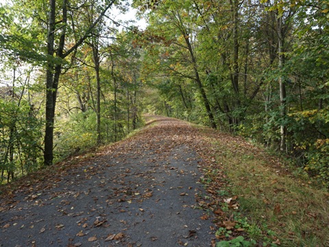 Deckers Creek Trail, Morgantown WV, West Virginia Biking. BikeTripper.net