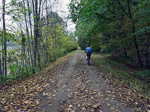 Mon River Trail, Morgantown WV, West Virginia biking, BikeTripper.net