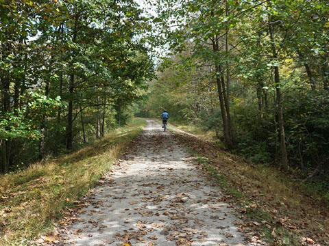 Mon River Trail, Morgantown WV, West Virginia biking, BikeTripper.net