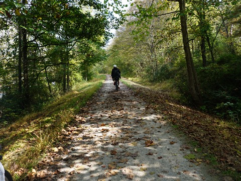 Mon River Trail, Morgantown WV, West Virginia biking, BikeTripper.net