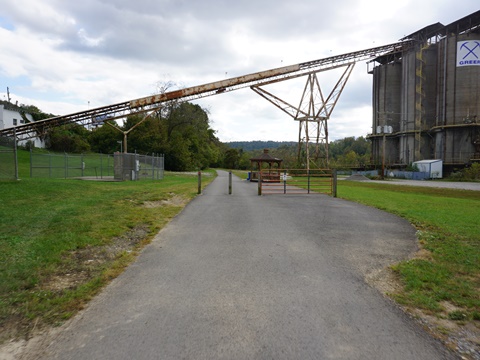 Mon River Trail, Morgantown WV, West Virginia biking, BikeTripper.net