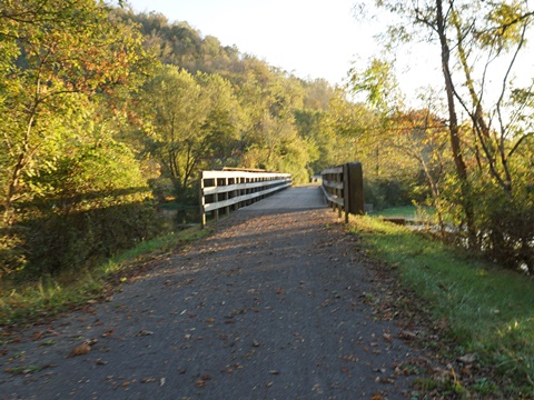 Mon River Trail, Morgantown WV, West Virginia biking, BikeTripper.net