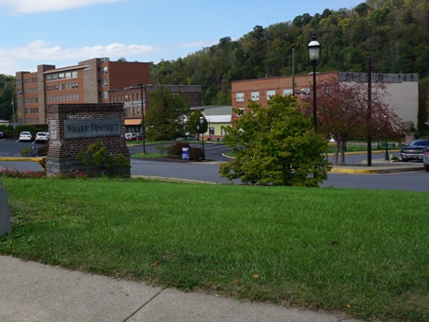 Caperton Trail, Morgantown, WV, West Virginia biking. BikeTripper.net